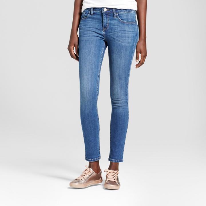 Women's Modern Fit Skinny Jeans - Crafted By Lee Medium Denim Wash