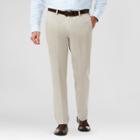 Haggar H26 Men's Classic Fit No Iron Stretch Khaki Pants- Sand (brown)