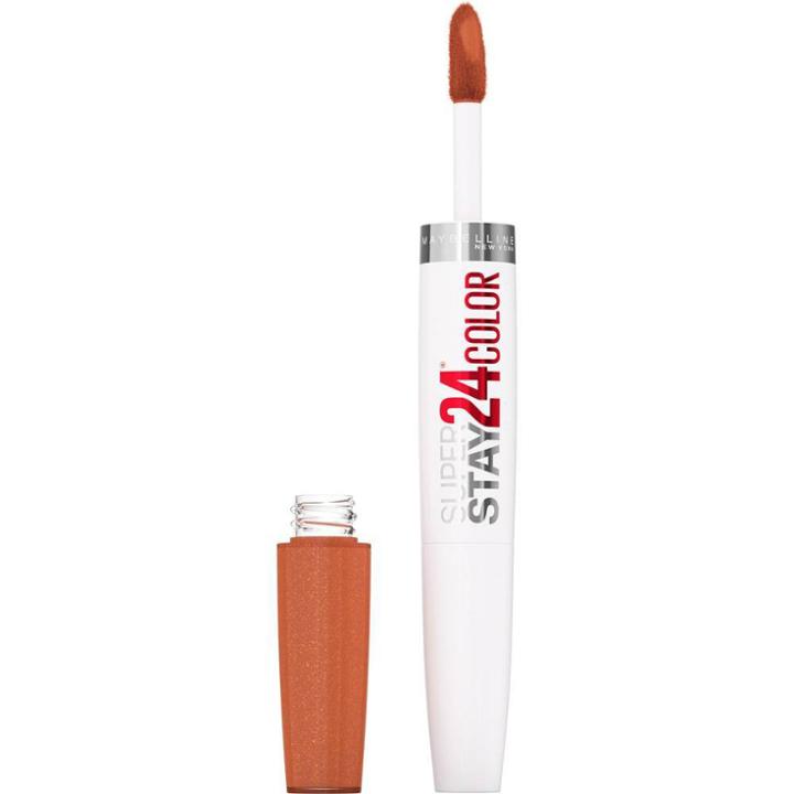 Maybelline Super Stay 24 2 - Step Liquid Lipstick Makeup - Cooper Glisten