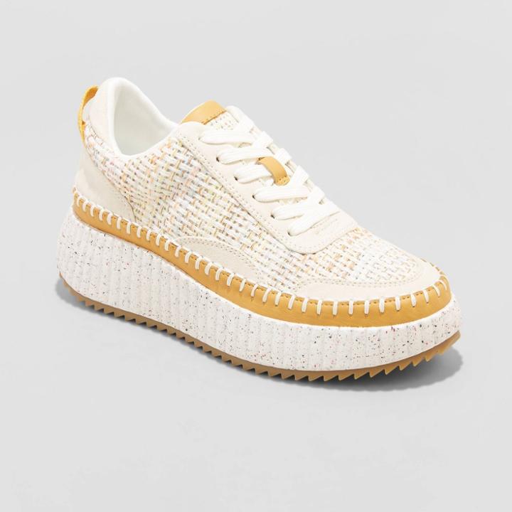 Women's Persephone Sneakers - Universal Thread Light Beige