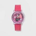 Girls' Minnie Mouse Watch Bracelet
