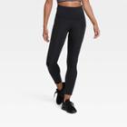 Women's Sculpt Ultra High-rise 7/8 Run Leggings - All In Motion Black