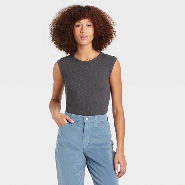 Women's Bodysuit - Universal Thread Dark Gray