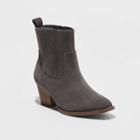 Women's Solita Western Boots - Universal Thread Charcoal Gray