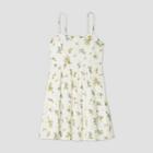 Women's Plus Size Floral Print Sleeveless Tiered Dress - Wild Fable White