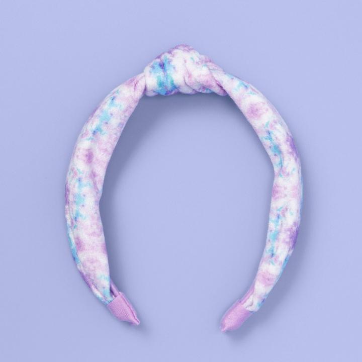 More Than Magic Girls' Tie-dye Top Knot Headband - More Than