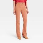 Women's High-rise Flare Jeans - Knox Rose Brown