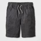 Boys' Pull-on Shorts - Cat & Jack Charcoal (grey)