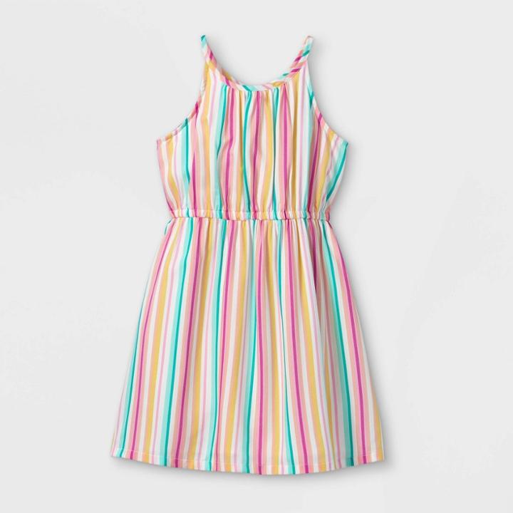 Girls' Woven Sleeveless Dress - Cat & Jack