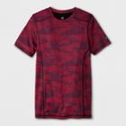 Boys' Printed Compression T-shirt - C9 Champion Red