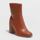 Women's Arden Mid Shaft Boots - Universal Thread Cognac