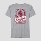 Men's Miller Leinenkugel's Label Short Sleeve T-shirt - Cloudy Gray