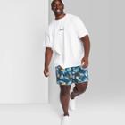 Men's Tall Standard Fit Long Sleeve Crewneck T-shirt - Goodfellow & Co Blue