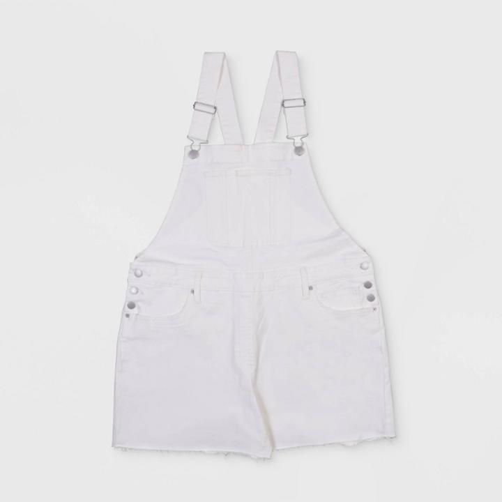 Women's Plus Size Sleeveless Jumpsuit - Universal Thread White