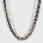 Multi Layer Thick Chained Necklace - Universal Thread Worn