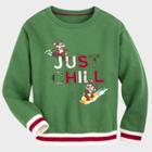 Chip 'n' Dale Boys' Chip N' Dale Holiday Lodge Lounge Pullover Sweatshirt - 4 - Disney