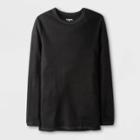 Men's Long Sleeve Thermal Undershirt - Goodfellow & Co Black