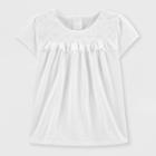 Oshkosh B'gosh Toddler Girls' Knit Blouse - White