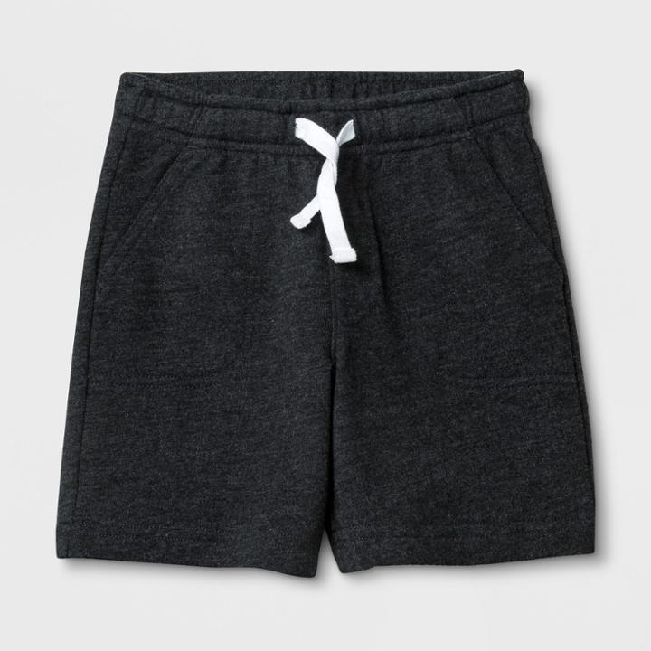 Toddler Boys' Pull-on Shorts - Cat & Jack Dark Gray