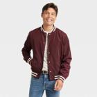 Men's Pomegranate Mystery Bomber Jacket - Goodfellow & Co