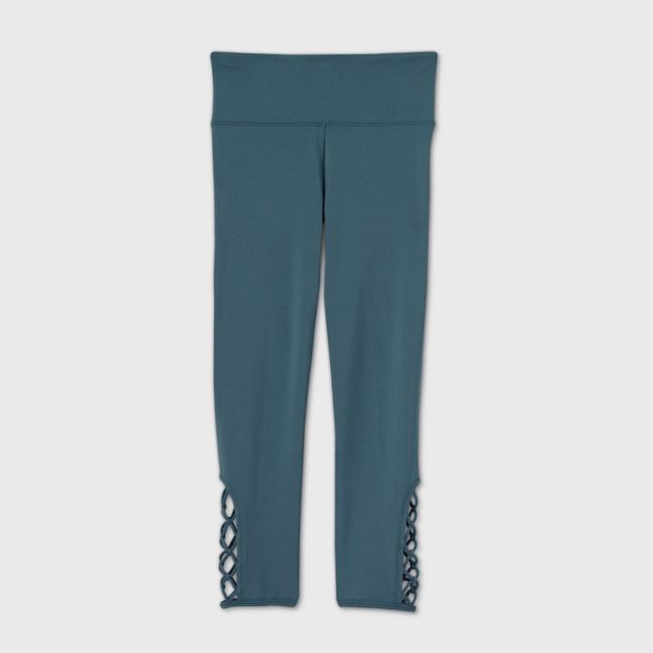 Women's High-waisted Macrame Capri Leggings - Joylab