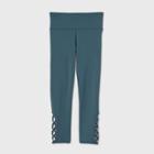 Women's High-waisted Macrame Capri Leggings - Joylab