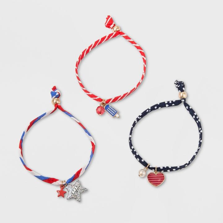 Girls' Star Cord Bracelet - Cat & Jack One Size,