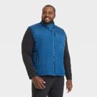 Men's Big & Tall Lightweight Puffer Vest - All In Motion Navy