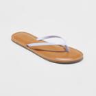 Women's Rowen Flip Flop Sandal - Universal Thread Lavender (purple)