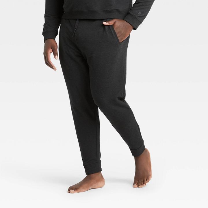 Men's Soft Gym Pants - All In Motion Black S, Men's,