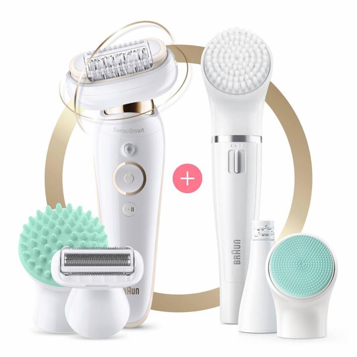 Braun Silk-epil 9 Flex 9-300 Women's Cordless Wet & Dry Epilator + Facespa Beauty