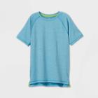 Petiteboys' Quick Dry Upf 50+ Short Sleeve Swim T-shirt - All In Motion Turquoise