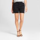 Women's 5 Chino Shorts - A New Day Black