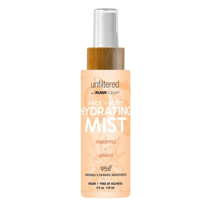 Raw Sugar Pineapple And Mango Face & Body Hydrating Mist- 4 Fl Oz, Women's