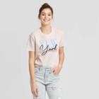 Women's New York Short Sleeve T-shirt - Fifth Sun (juniors') - Pink