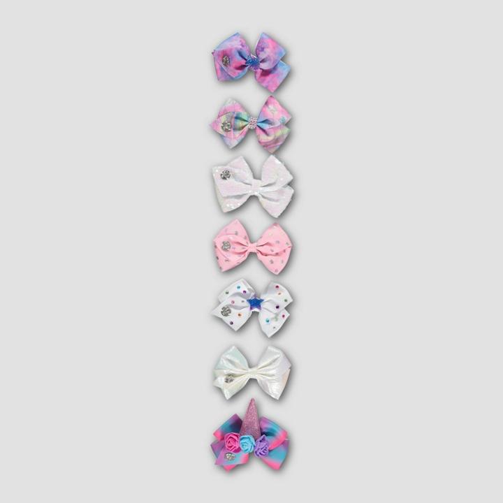Girls' Nickelodeon 7 Day Bow Hair Clip