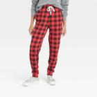Grayson Threads Women's Santa Baby Matching Graphic Plaid Pants -