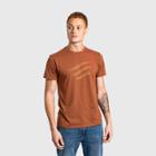 United By Blue Men's Organic Logo Waves Graphic T-shirt - Tortoise