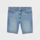 Men's Big & Tall 10.5 Slim Fit Jean Shorts - Goodfellow & Co Light Blue