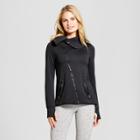 Women's Tech Fleece Asymmetrical Jacket - C9 Champion Black