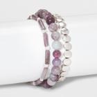 Worn Stretch Bracelet 3pc - Universal Thread Pink,