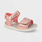 Toddler See Kai Run Basics T-strap Logan Sandals - Rose Gold