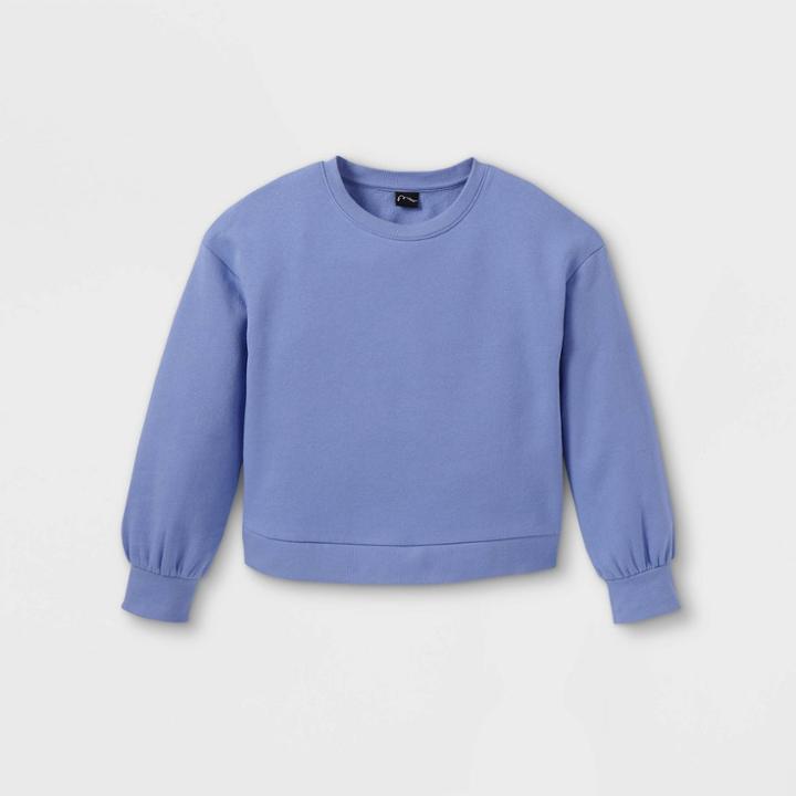 Kids' Crew Neck Sweatshirt - Art Class Blue