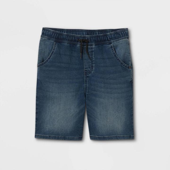 Boys' Pull-on Shorts - Art Class Dark Wash