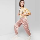 Women's High-rise Cargo Pants - Wild Fable Pink