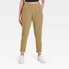 Women's High-waisted Stretch Woven Tapered Jogger Pants - All In Motion