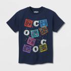 Boys' Disney Coco Banner Short Sleeve Graphic T-shirt - Navy Blue