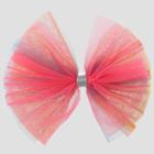 Girls' Tulle Bow Hair Clip - Cat & Jack Pink