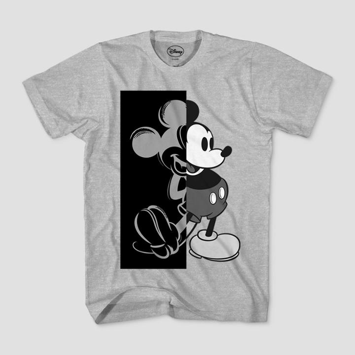 Petiteboys' Disney Mickey Mouse Short Sleeve T-shirt - Heather Gray