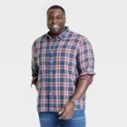 Men's Reversible Long Sleeve Button-down Shirt - Goodfellow & Co Red